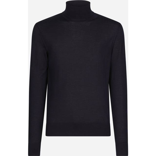 Dolce&Gabbana Cashmere-blend turtleneck sweater - blue (UK 34)