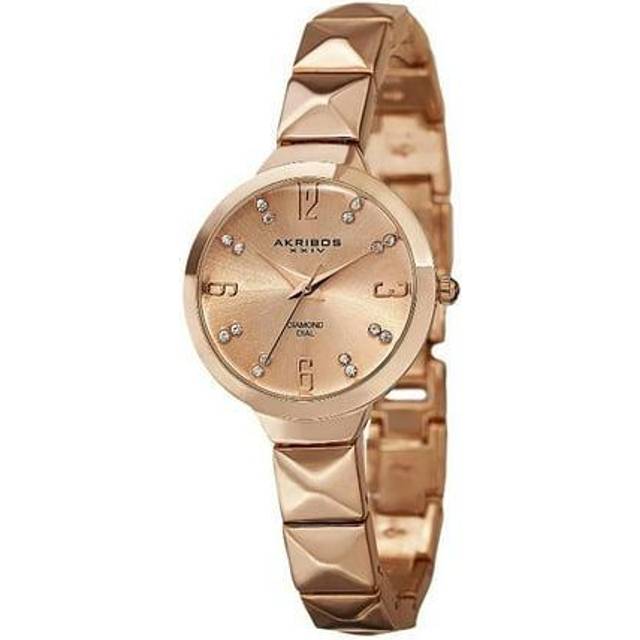 Womens AK793 Casual Watch Round Case - Metallics - One Size