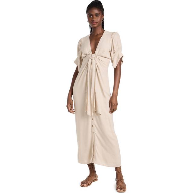 Vintage Summer Midi Dress by free-est in Stone Cold, Size: XS