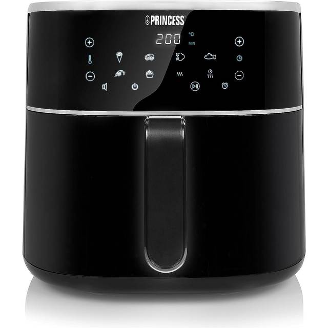 Princess Digital Airfryer 182254, 8 L, 2 kg Pommes Frites, Justerbar Tankkapacitet