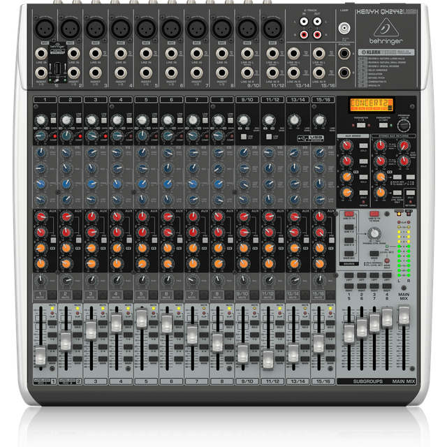 Behringer XENYX QX2442 USB Mixningsbord