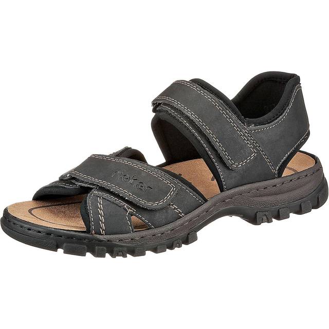 Rieker herrsandaler 25051, svart, 41 EU
