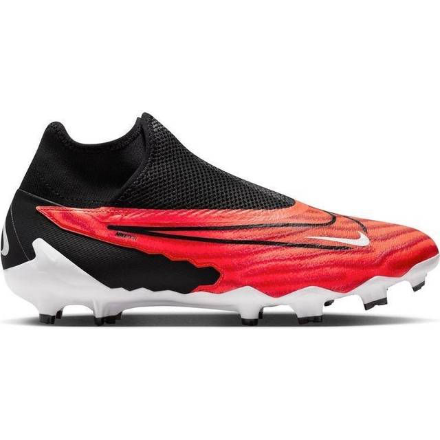 NIKE herr Phantom fotbollssko, Ljus karmosinröd svart vit, 47 EU