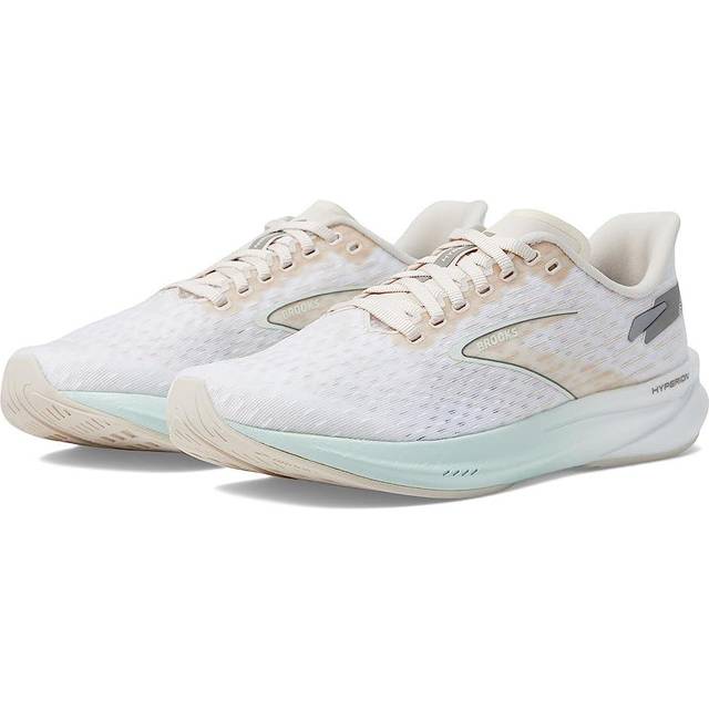 Brooks Hyperion Sneaker för kvinnor, Crystal Grey/Blue Glass/White, 43 EU, Crystal Grey Blue Glass White, 43 EU