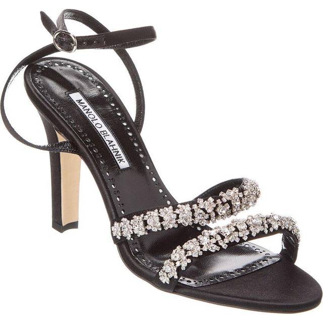Manolo Blahnik Vedada 105 Satin Sandal