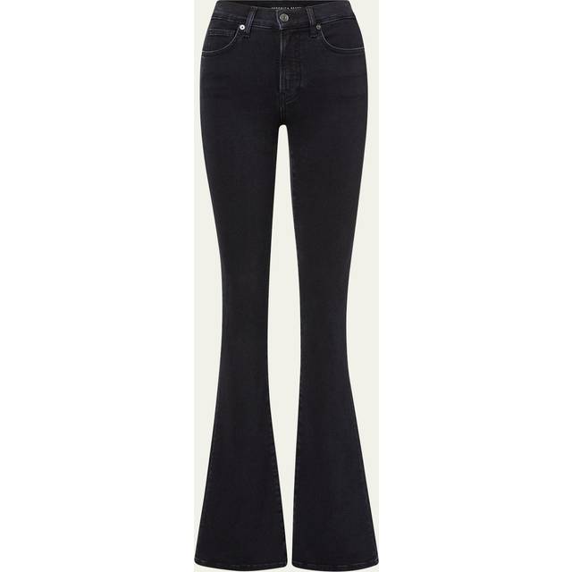 Beverly High-Rise Skinny Flare Jeans - WASHED ONYX - 26