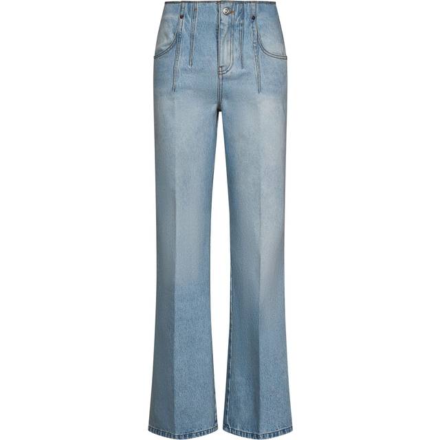 Victoria Beckham Bleached denim jeans - blue (27)