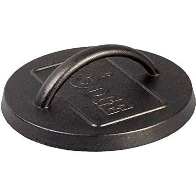Lodge 15,8 cm hamburgarpress, gjutjärn