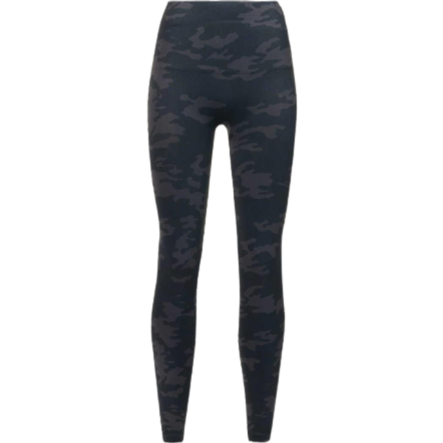 Ecocare Seamless Leggings - Black Camo - Spanx launched in 2000 and after years of success selling shapewear and underwear the brand delved into women’s apparel, which was met with the same level of popularity. From shaping leggings to smoothing t-shirts, the label is the one stop shop for comfortable wardrobe essentials that accentuate the feminine figure.