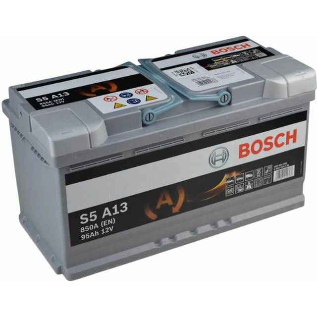 Bosch AGM Start-Stop S5A 013 95Ah - Bilbatteri / Startbatteri - Volvo - VW - Mercedes - BMW - Audi - Fiat - Renault - Porsche