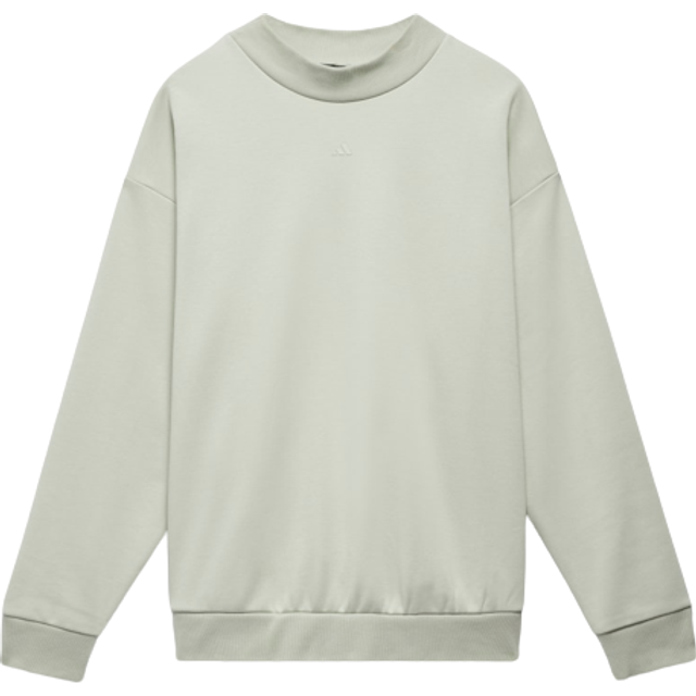 adidas Basketball Crew Sweatshirt 'Halo Green' IA3434 - XS