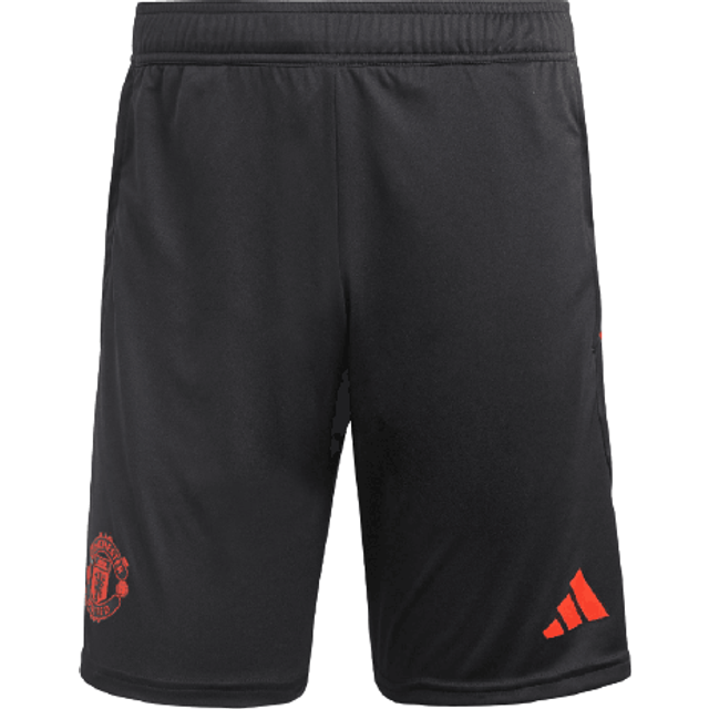 '23-'24 Man Utd Training Shorts (Black) Men's Polyester Manchester United Made By: Adidas