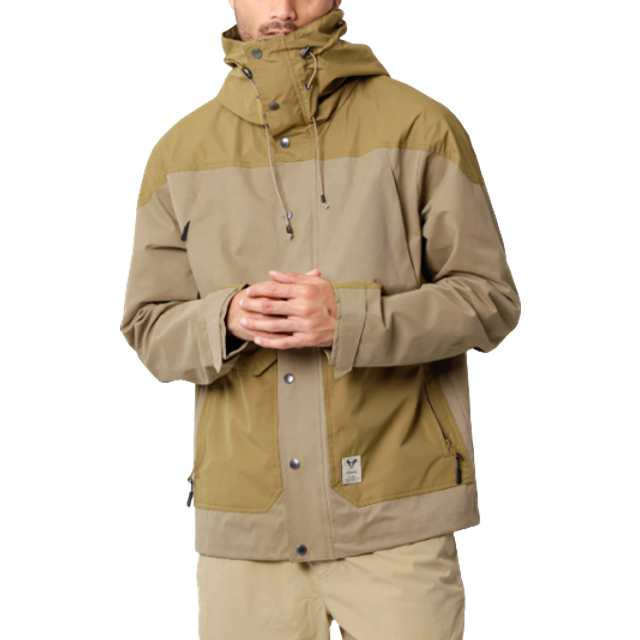Fat Moose Malcom Mix Short Parka Beige