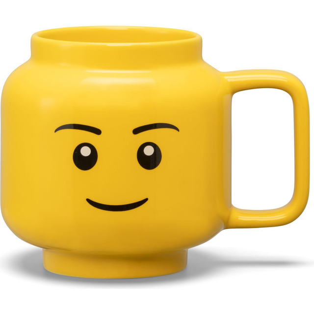 Lego - Mugg lego figur 55 cl Gul