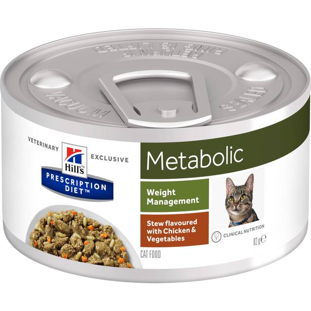 Hill's Prescription Diet Cat Metabolic Stew Chicken & Vegetables 82 g