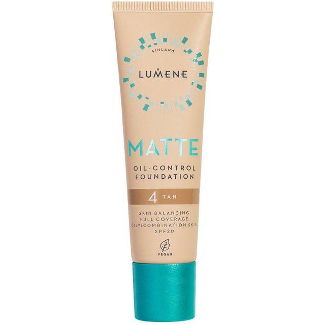 Lumene Matte Oil-Control Foundation SPF20 4 Tan 30 ml - Multi