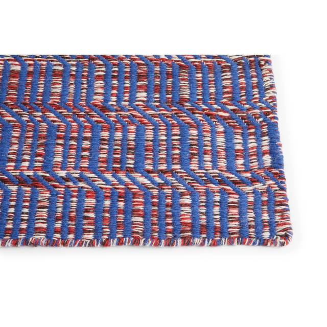 HAY Radio matta Röd-blå 60x200 cm