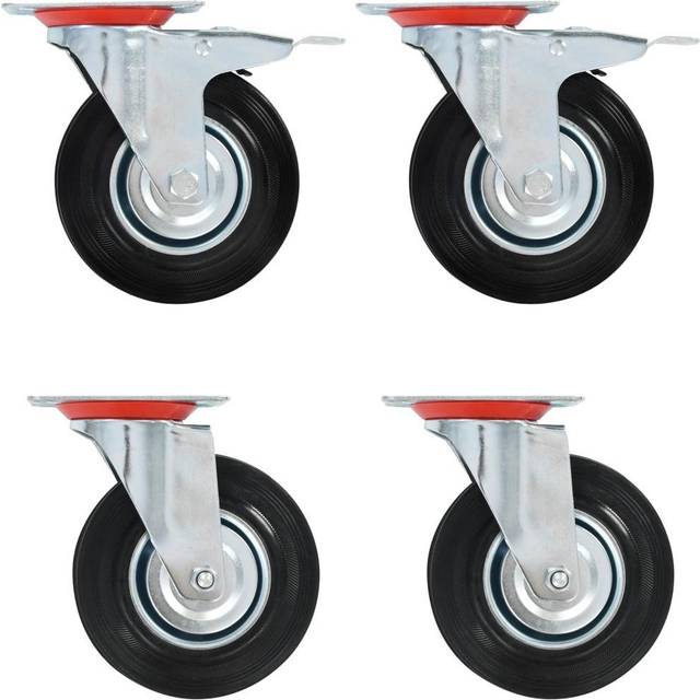 Vidaxl - Swivel Casters 4 pcs 125 mm