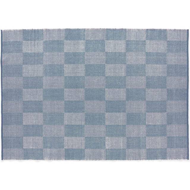 HAY Check matta S Light blue 170x240 cm