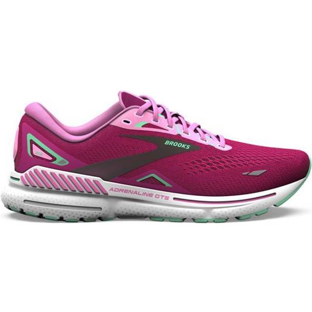 Brooks Adrenaline GTS 23 sneakers, rosa/festival fuchsia/svart, 4 UK, Rosa festival fuchsia svart, 36.5 EU