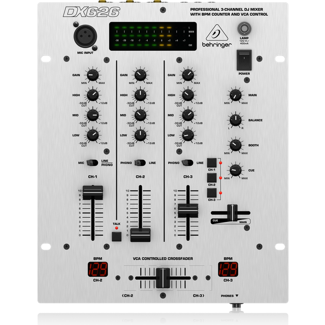 Behringer DX626 Pro DJ Mixer
