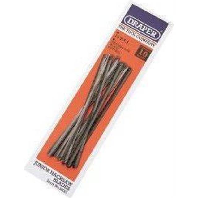 Draper Wood Cutting Junior Hacksaw Blades 6" / 150mm 14tpi Pack of 10