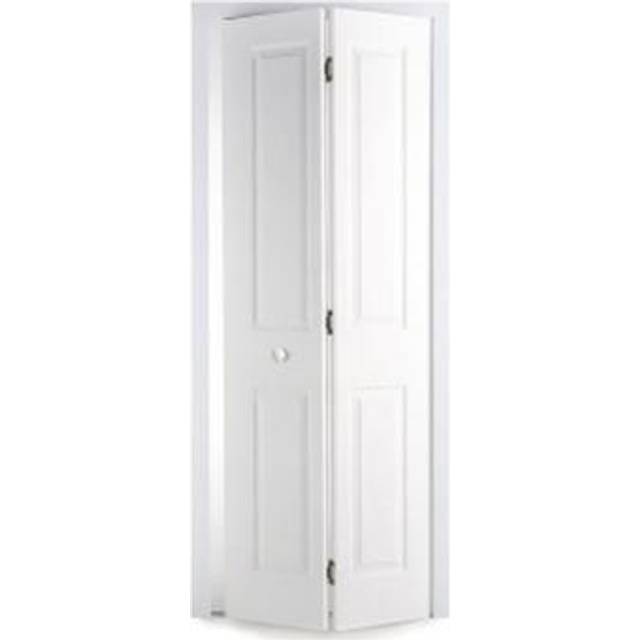 Premdor White 4 Panel Grained Bifold Hollow Core Door 1981 x 762 x 35mm