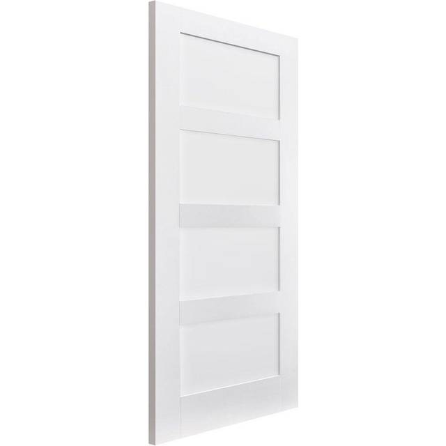 LPD Shaker 4P Internal Fire Door 1981 x 838mm Primed White