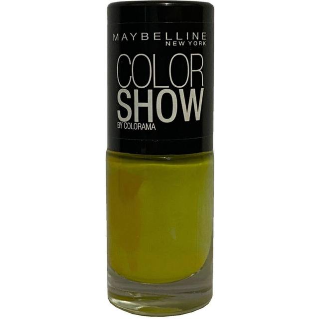 Maybelline New York Make-Up nagelpolish färgshow nagellack pow grön/ultraglänsande färglack i ljusgrön, 1 x 7 ml