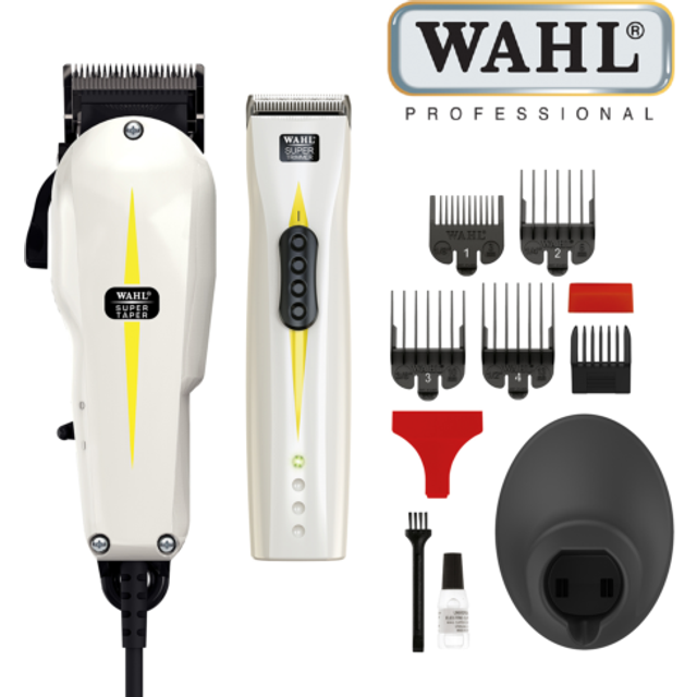 Wahl Super Taper Corded Clipper & Trimmer Combi Set