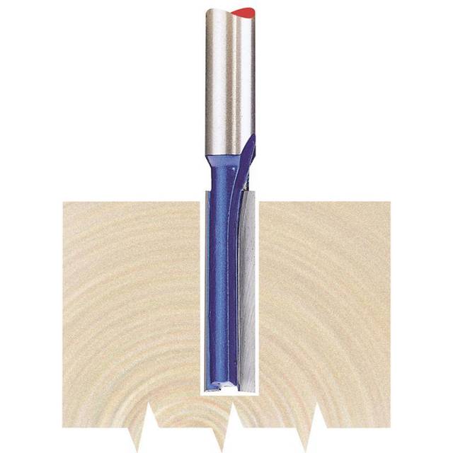 Draper Straight Router Cutter 6.35MM 25mm 1/4"