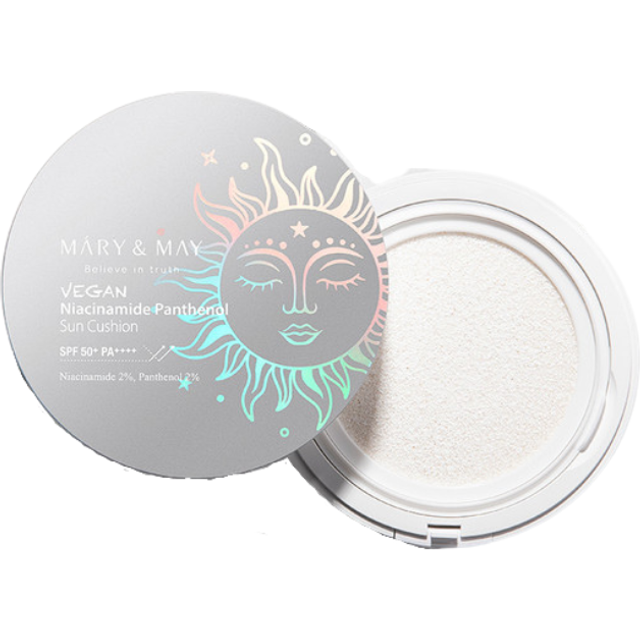 Mary&May - Vegan Niacinamide Panthenol Sun Cushion SPF50+ PA++++ - 25g