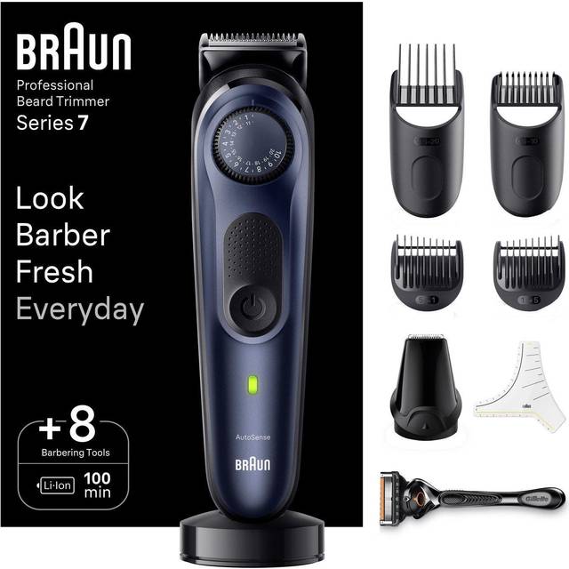 Braun Series 7 BT7421 Beard Trimmer Black - 7 x 16 x 28cm