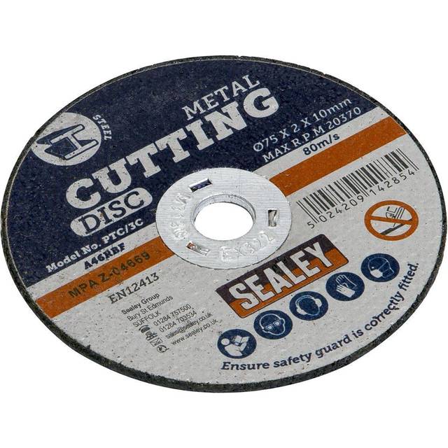 Sealey PTC/3C Cutting Disc Ø75 x 2mm 10mm Bore