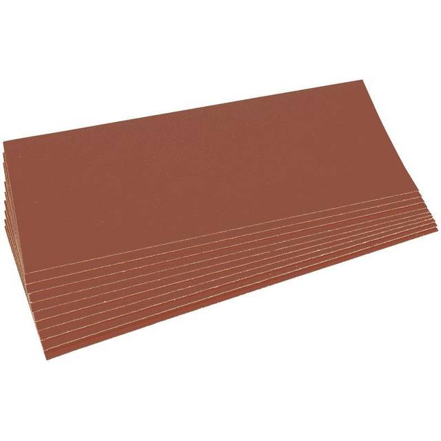 Draper Clip On 1/2 Sanding Sheets 80g Pack of 10