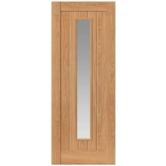 JB Kind Hudson Internal Laminate Prefinished Glazed Door 1981 x 762 x 35mm - Wood