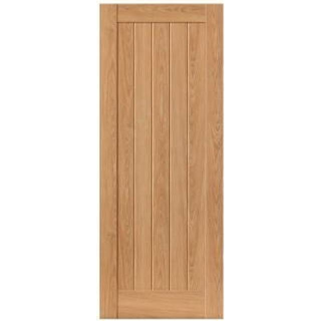 JB Kind Hudson Laminate Internal Door (Size: 1981 x 838mm, Thickness: 35mm, Fire Door: No) Oak