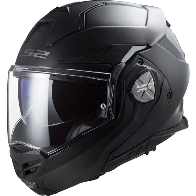 LS2, Motorcycle modular helmet ADVANT X solid mat black, XS