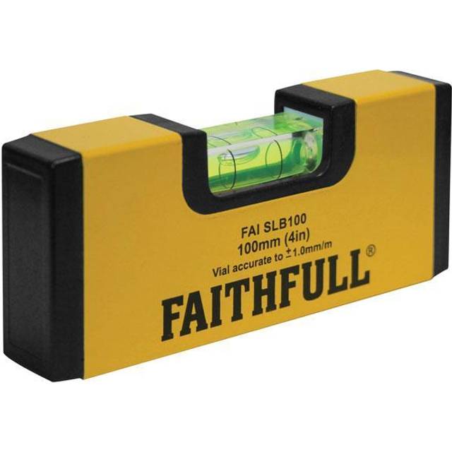 Faithfull Magnetic Mini Spirit Level 4" / 10cm