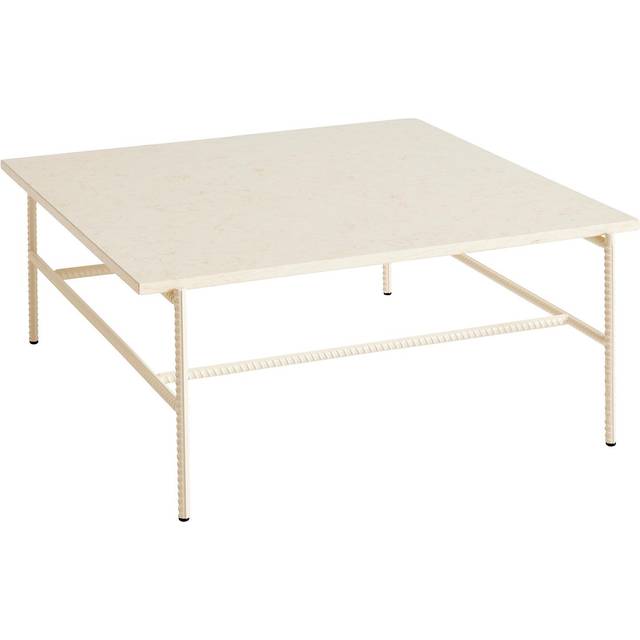 Rebar Coffee Table 80x84 cm, Alabaster