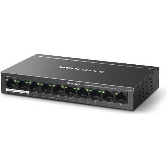 Tp-link ms110p 10 port poe managed switch