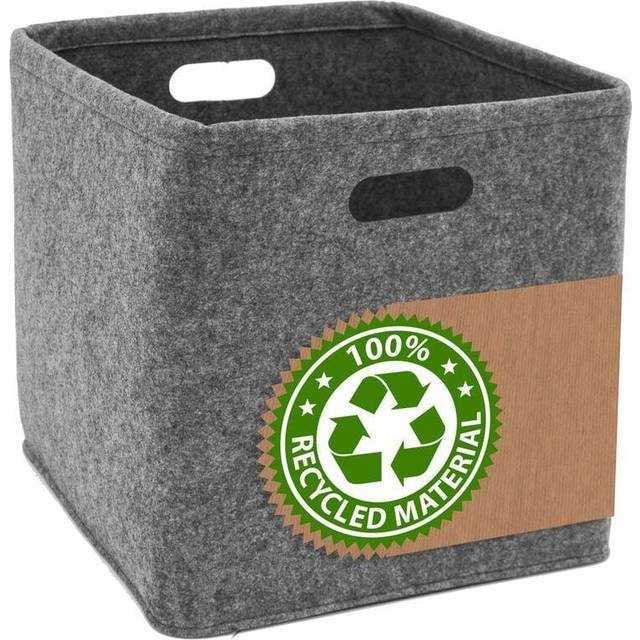 Cube Storage Box 33x33x33 - Compatible with ikea Kallax Shelf - Foldable Cubes