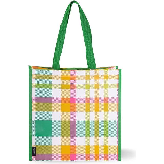 Kate Spade New York Garden Plaid Grocery Tote
