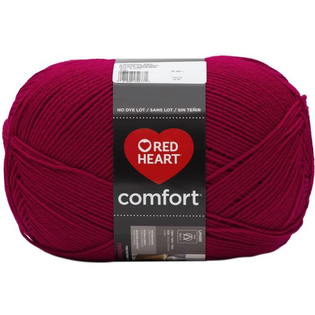 Red heart comfort yarn-cardinal red e707d-3181