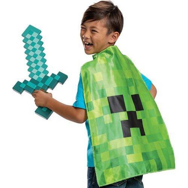 Disguise Minecraft Sword & Cape Set