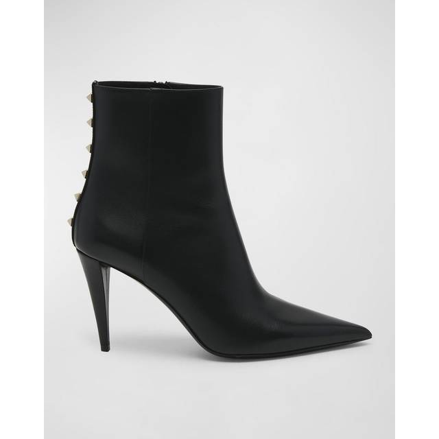 Valentino Garavani Rockstud leather ankle boots - black (UK 5.5)