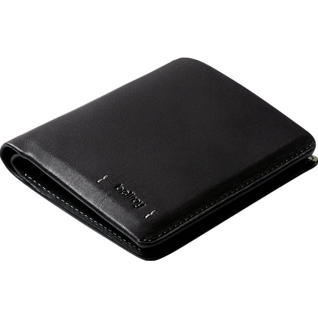 Bellroy Note Sleeve – Premium Edition (tunn läderplånbok, vikbar modell) - Black