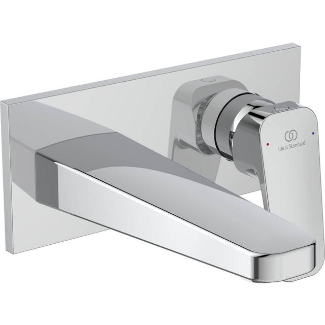 Ideal Standard Ceraplan Taps Wall Mounted Basin Mixer in Chrome Brass