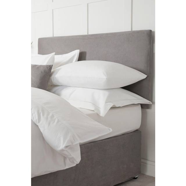Belledorm Faux Suede 60cm Bed Headboard Cover - Charcoal