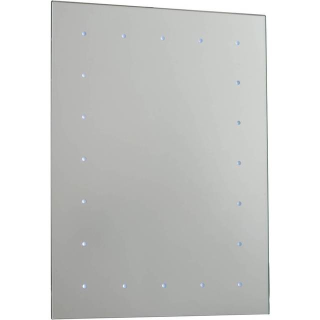 Toba bathroom led mirror ip44 waterproof battery powered mirrors - push switch
